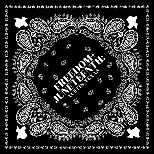 Juneteenth Legacy Bandana - BLACK