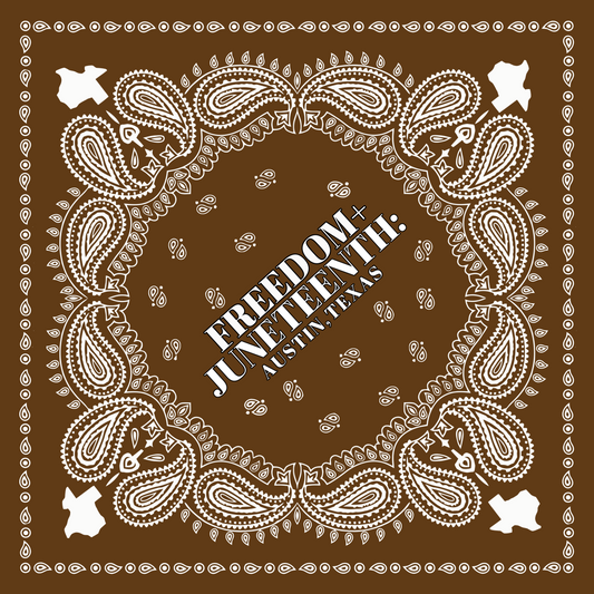 Juneteenth Legacy Bandana -BROWN
