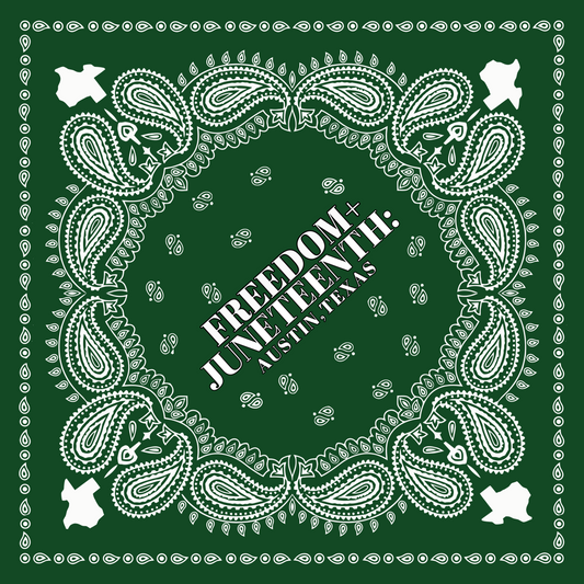 Juneteenth Legacy Bandana - GREEN
